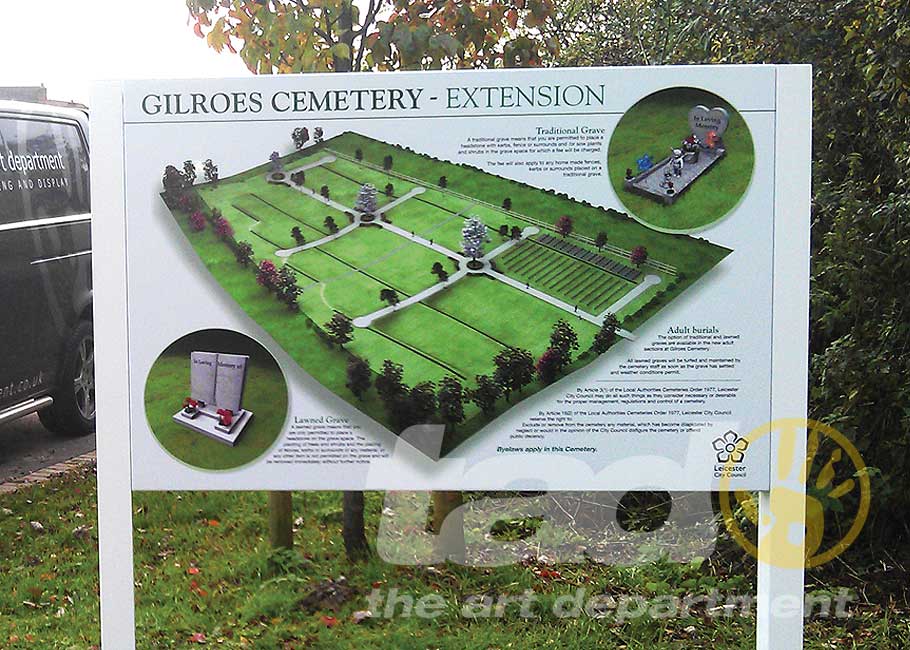 gilroes cemetery map