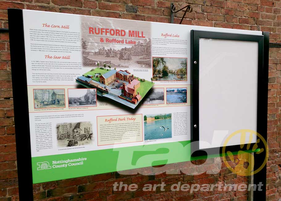 rufford poster cabinet
