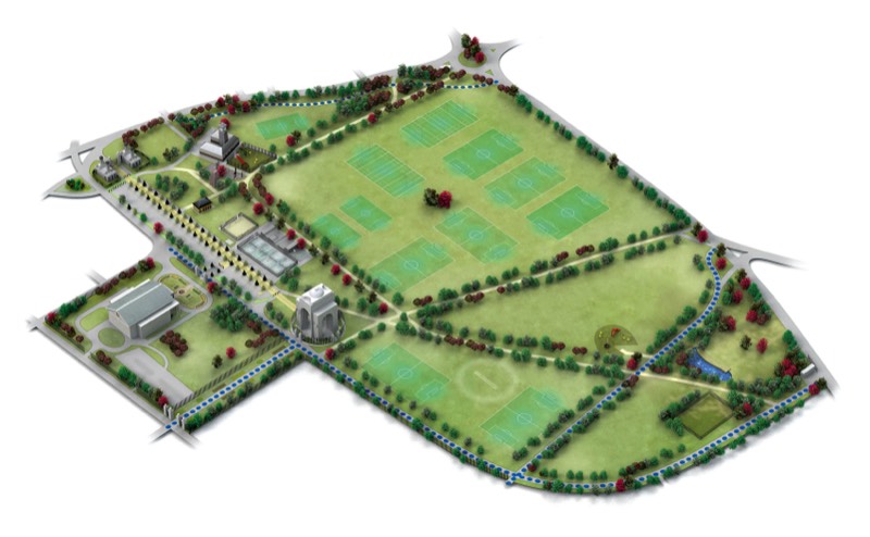 victoria park 3d map 2