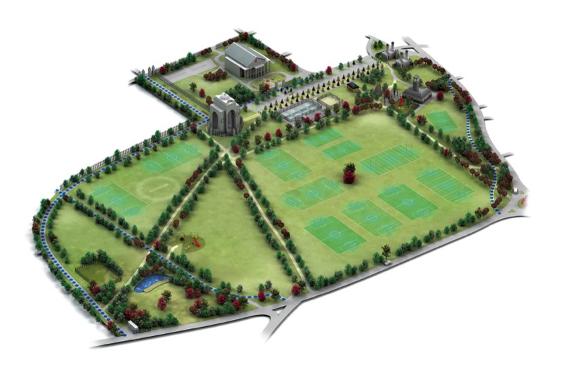 victoria park 3d map 3