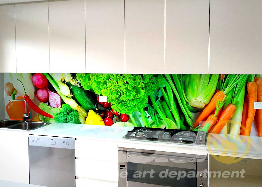 splashback vegtables
