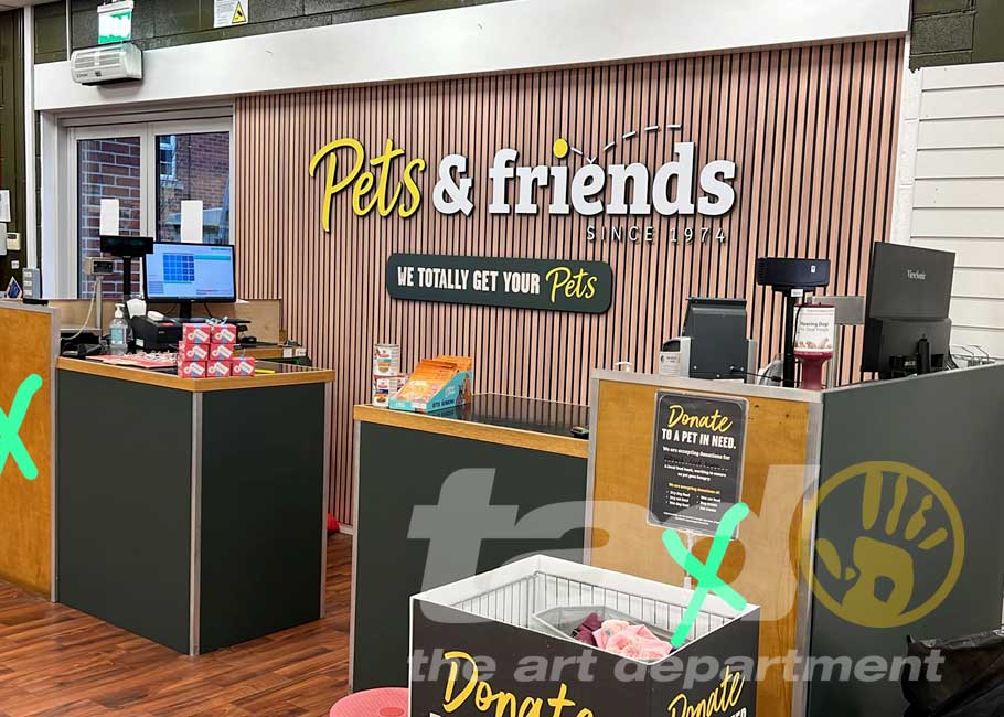 pets & friends wall